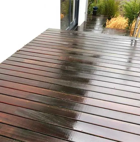 houten vlonders terrassen schoon reinigen schonevloeren.nl